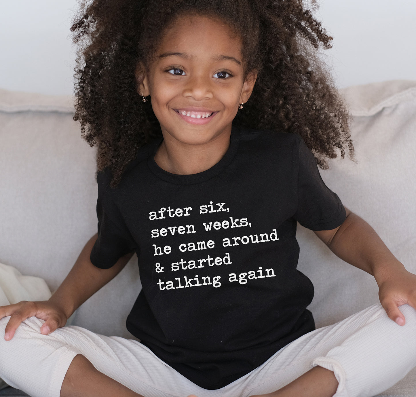 After Six Seven Weeks - Short Sleeve Kids Shirt