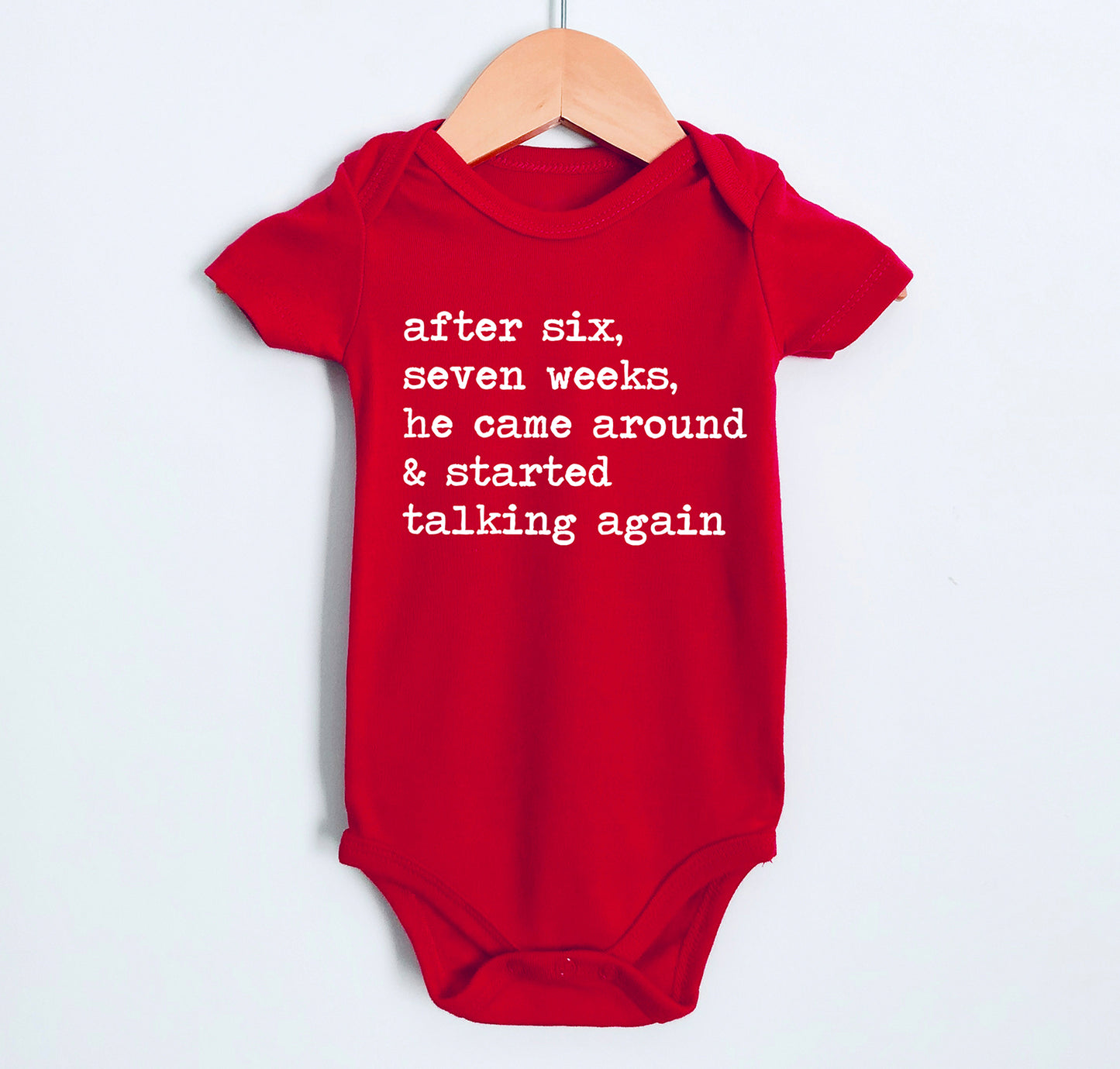 After Six Seven Weeks - Short Sleeve Kids Shirt