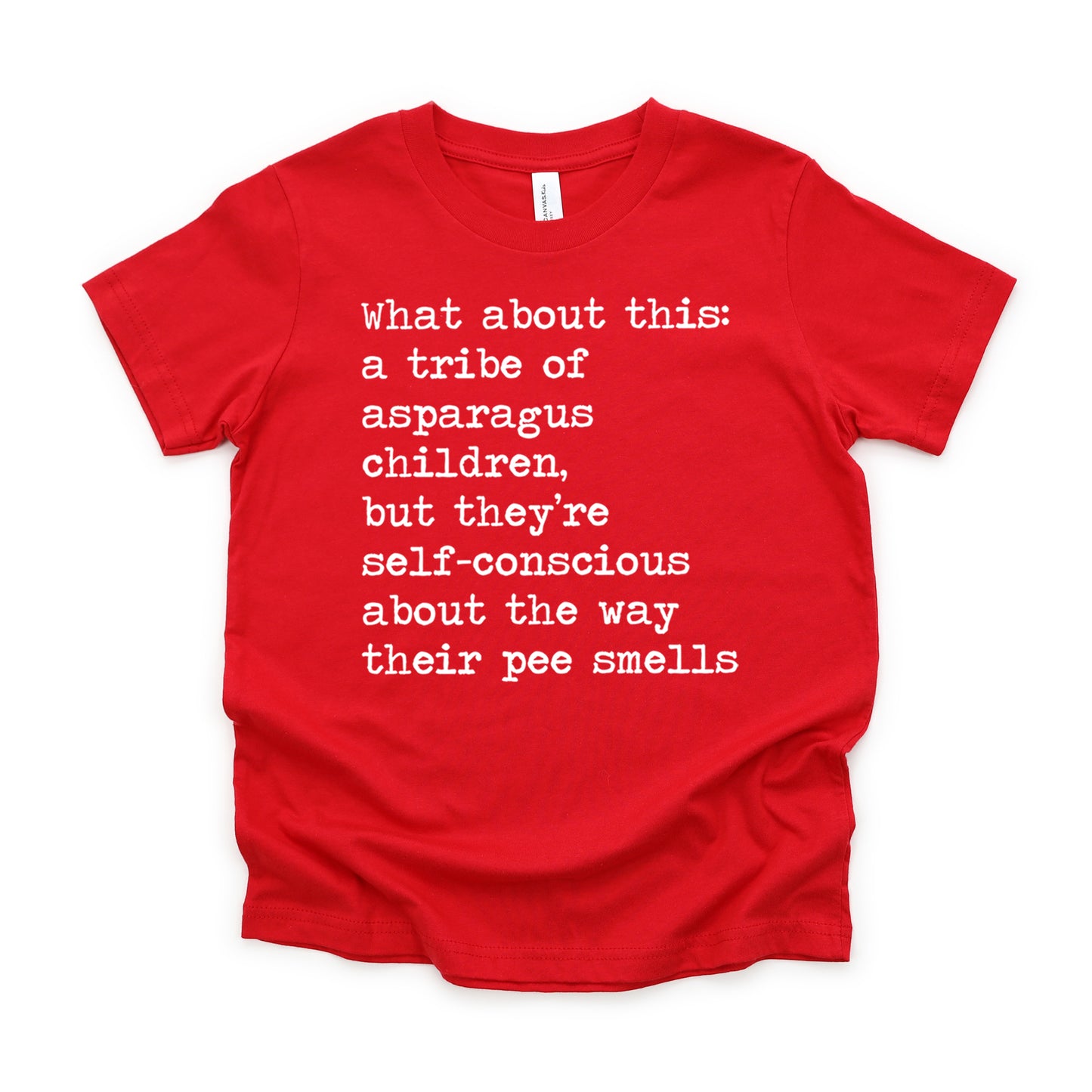 A Tribe of Asparagus Children - Short Sleeve Kids Shirt