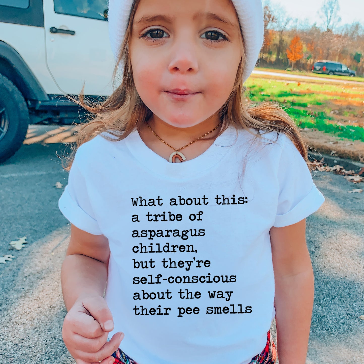 A Tribe of Asparagus Children - Short Sleeve Kids Shirt