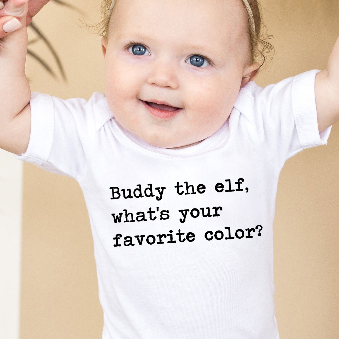 Buddy The Elf What's Your Favorite Color - Short Sleeve Kids Shirt