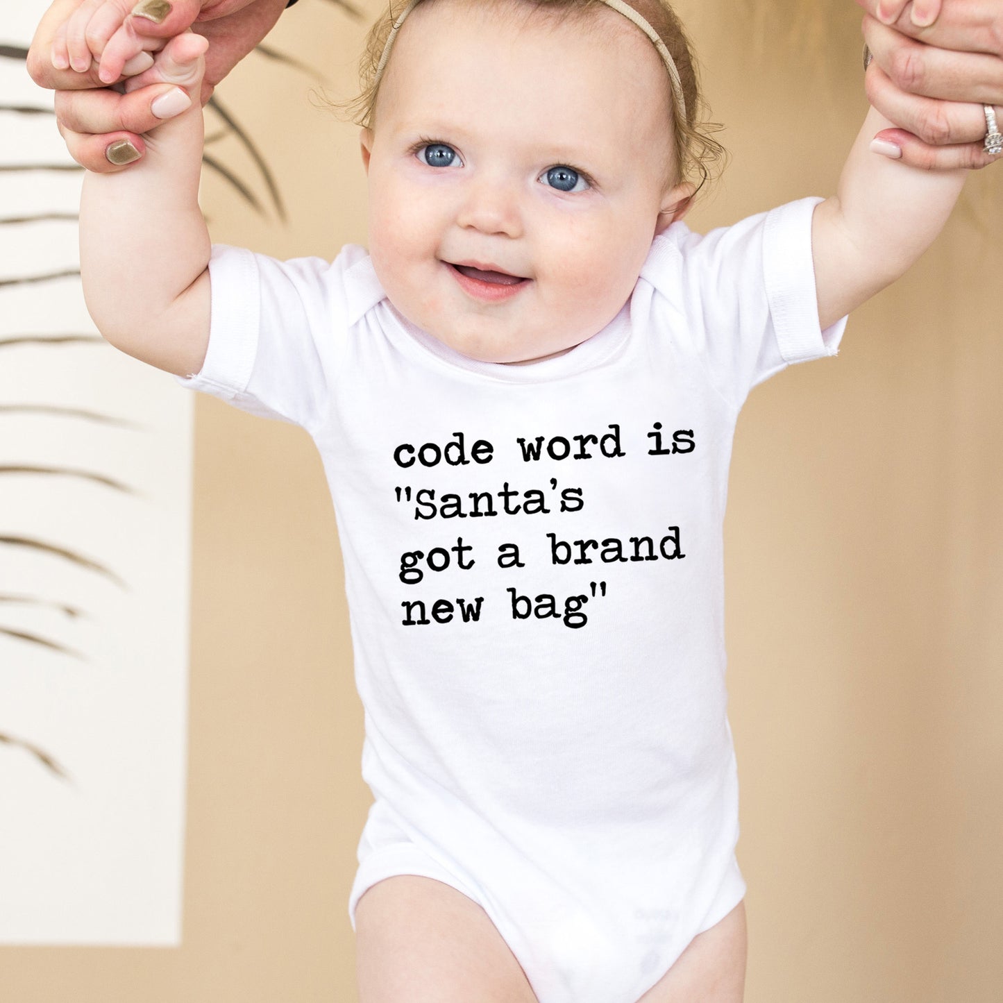 Code Word Is Santa's Got A Brand New Bag - Short Sleeve Kids Shirt