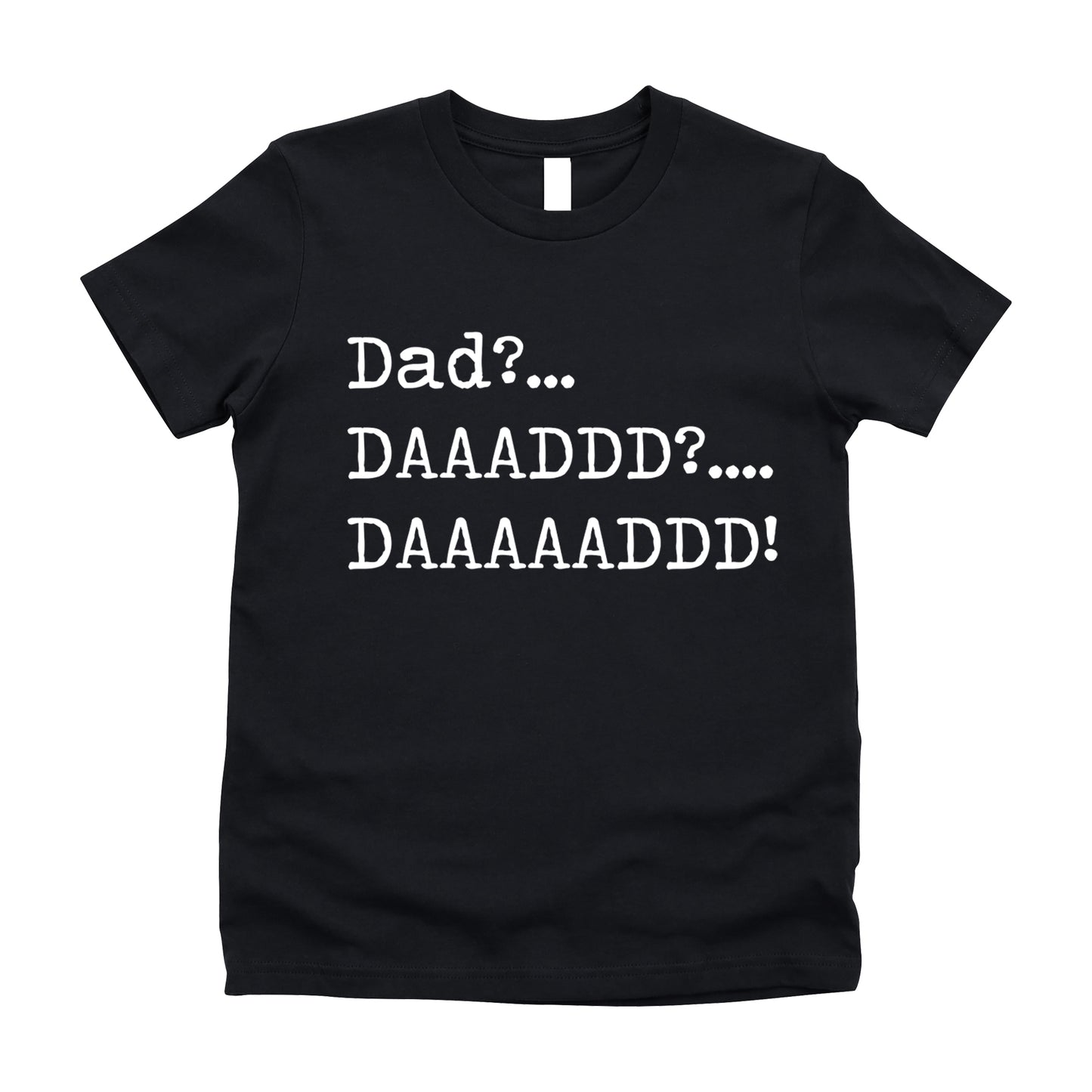 Dad DAAAD - Short Sleeve Kids Shirt