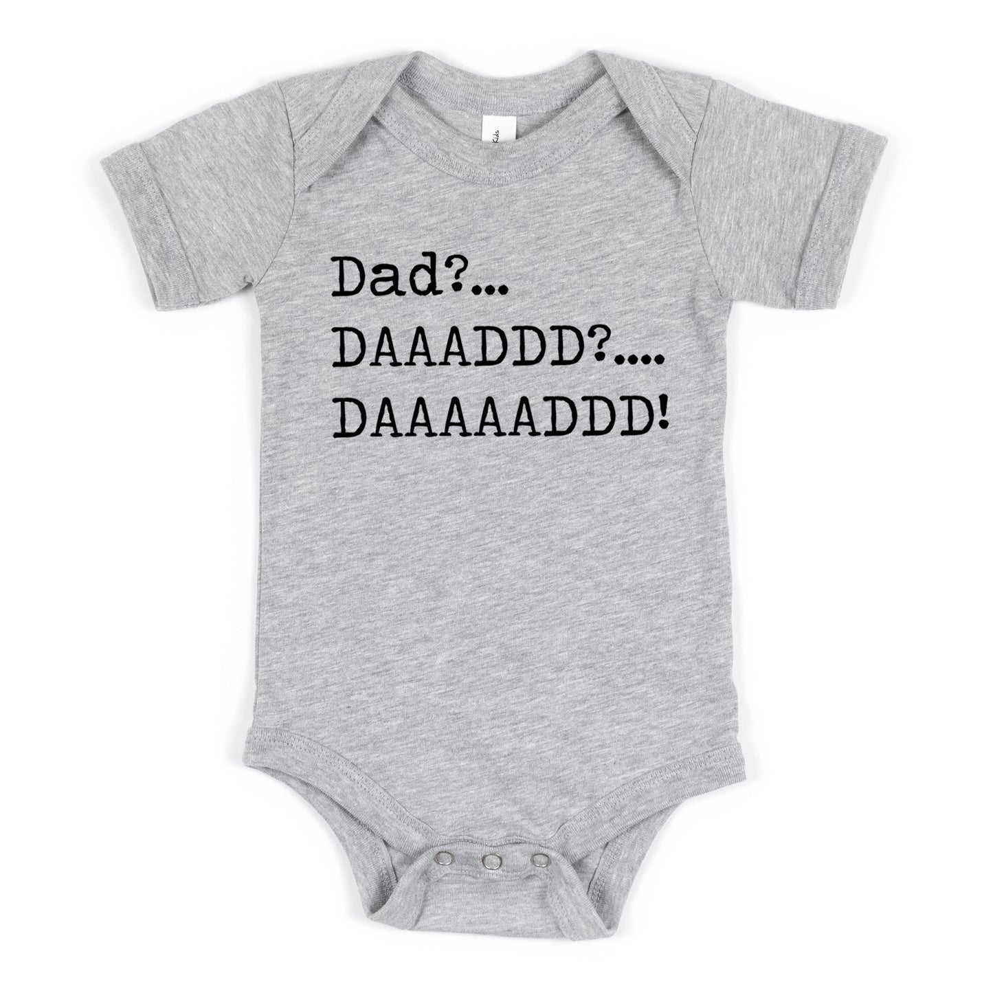 Dad DAAAD - Short Sleeve Kids Shirt