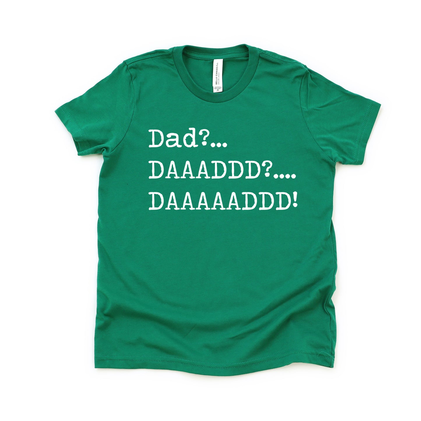 Dad DAAAD - Short Sleeve Kids Shirt
