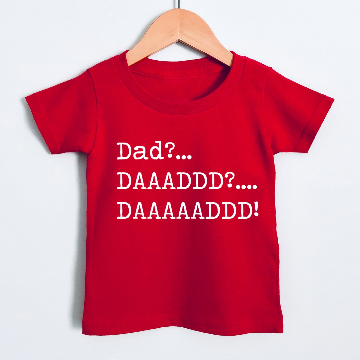 Dad DAAAD - Short Sleeve Kids Shirt
