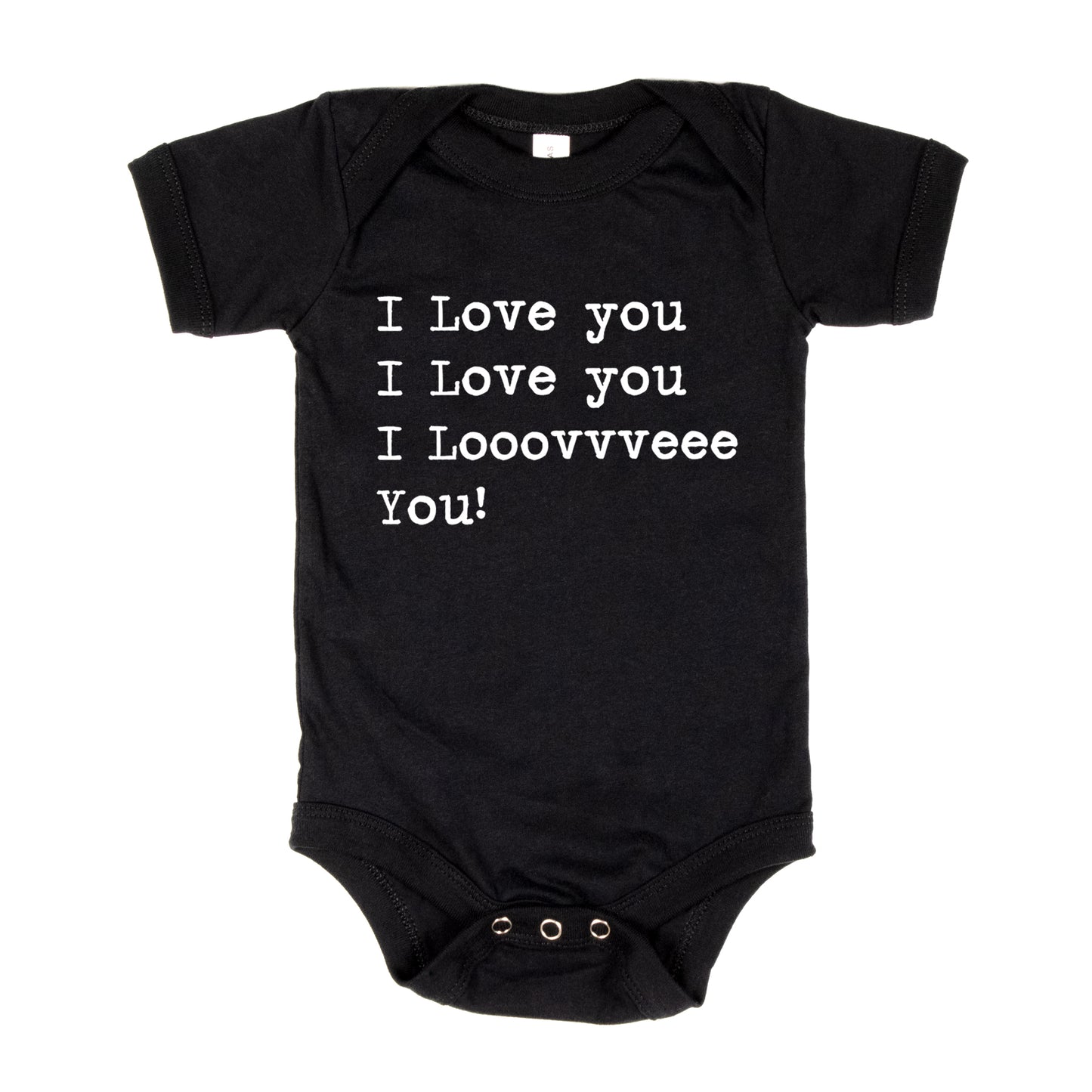 I Love You I Love You I Love You - Short Sleeve Kids Shirt
