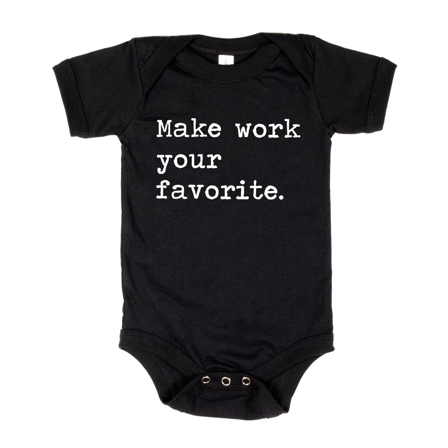 Make Work Your Favorite - Short Sleeve Kids Shirt