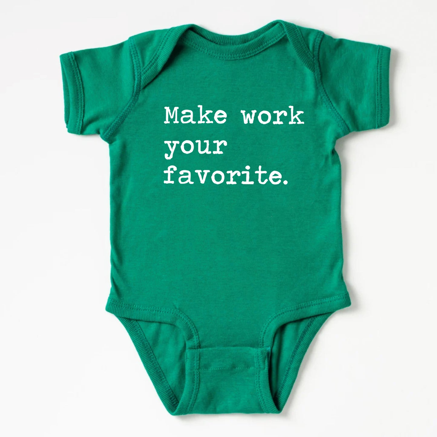 Make Work Your Favorite - Short Sleeve Kids Shirt