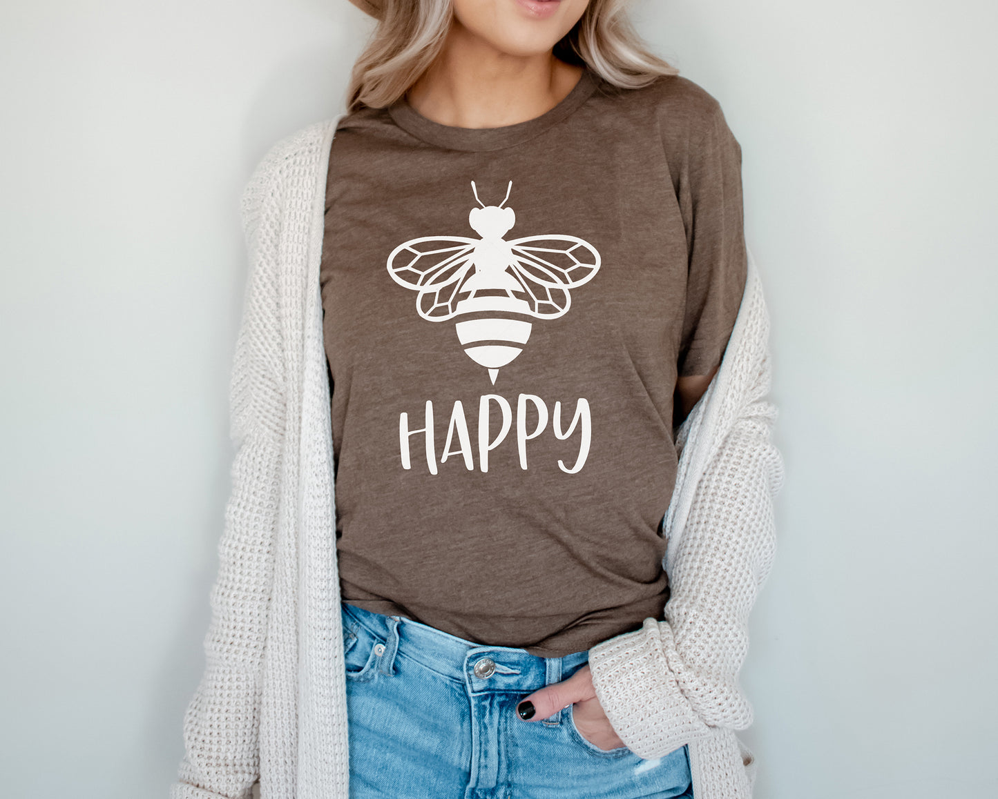 Bee Happy Unisex T-Shirt