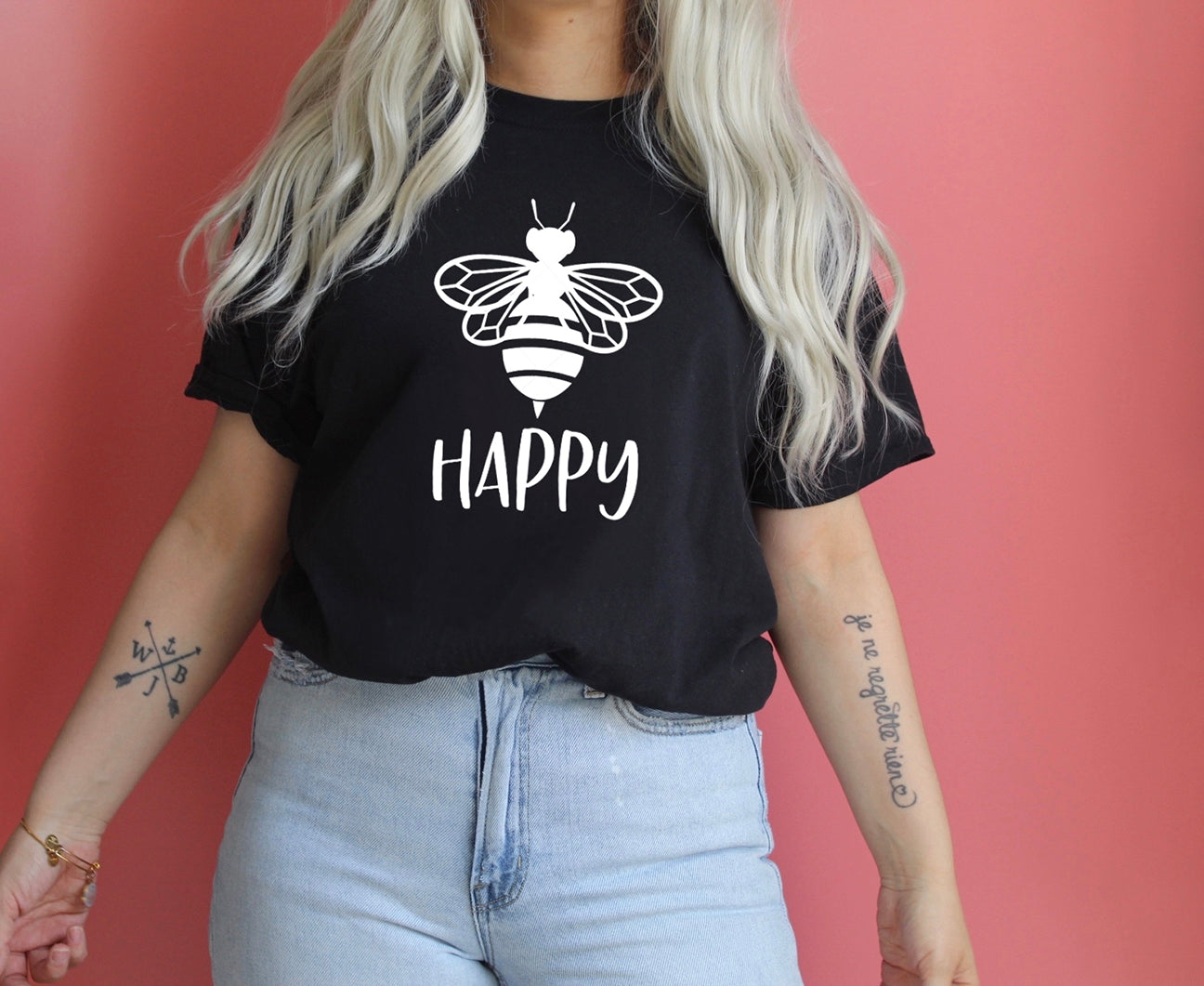 Bee Happy Unisex T-Shirt