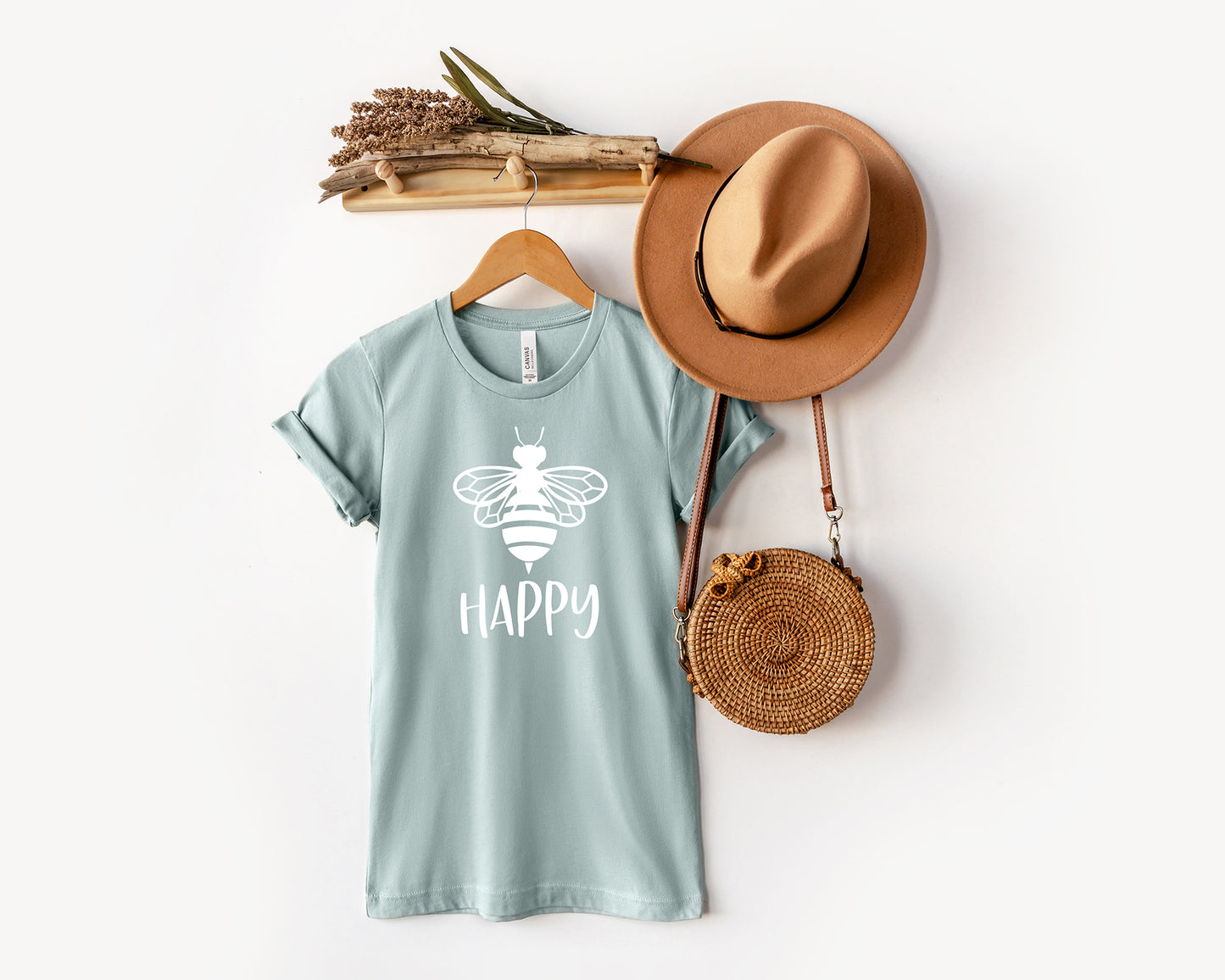 Bee Happy Unisex T-Shirt