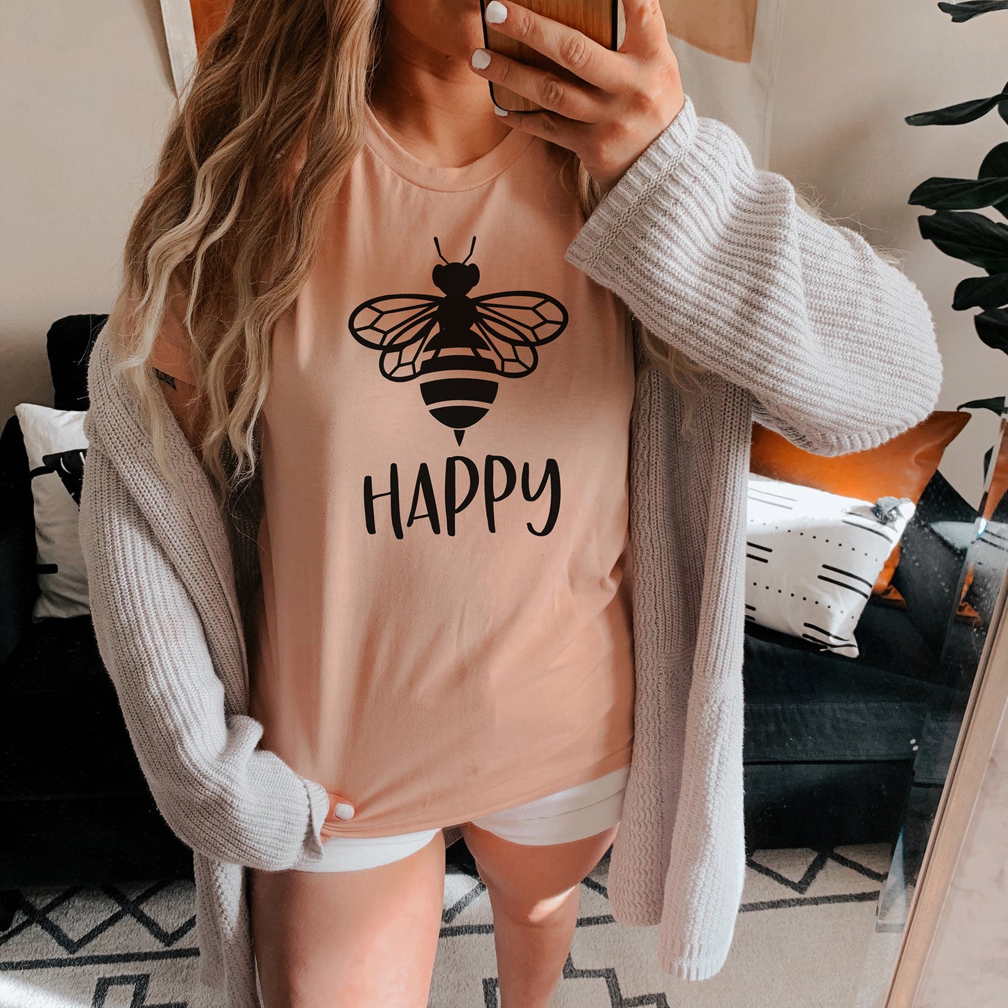 Bee Happy Unisex T-Shirt