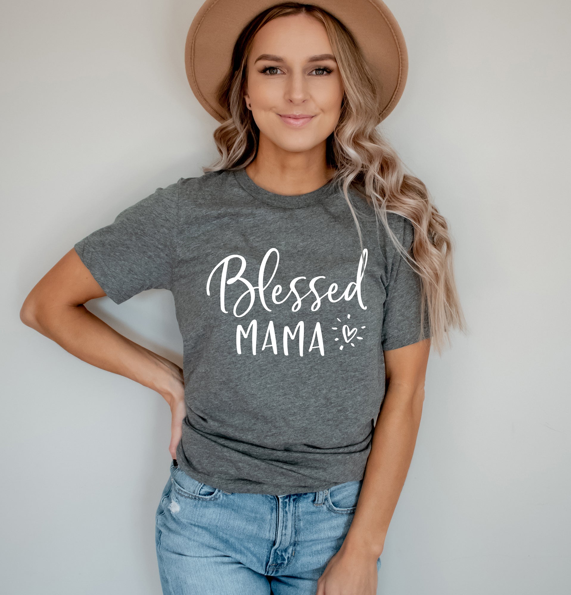 Indflydelse frost Globus Blessed Mama Unisex T-Shirt – Zoe Creative Co