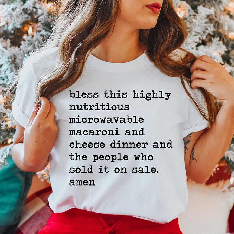 Bless This Mac and Cheese T-Shirt