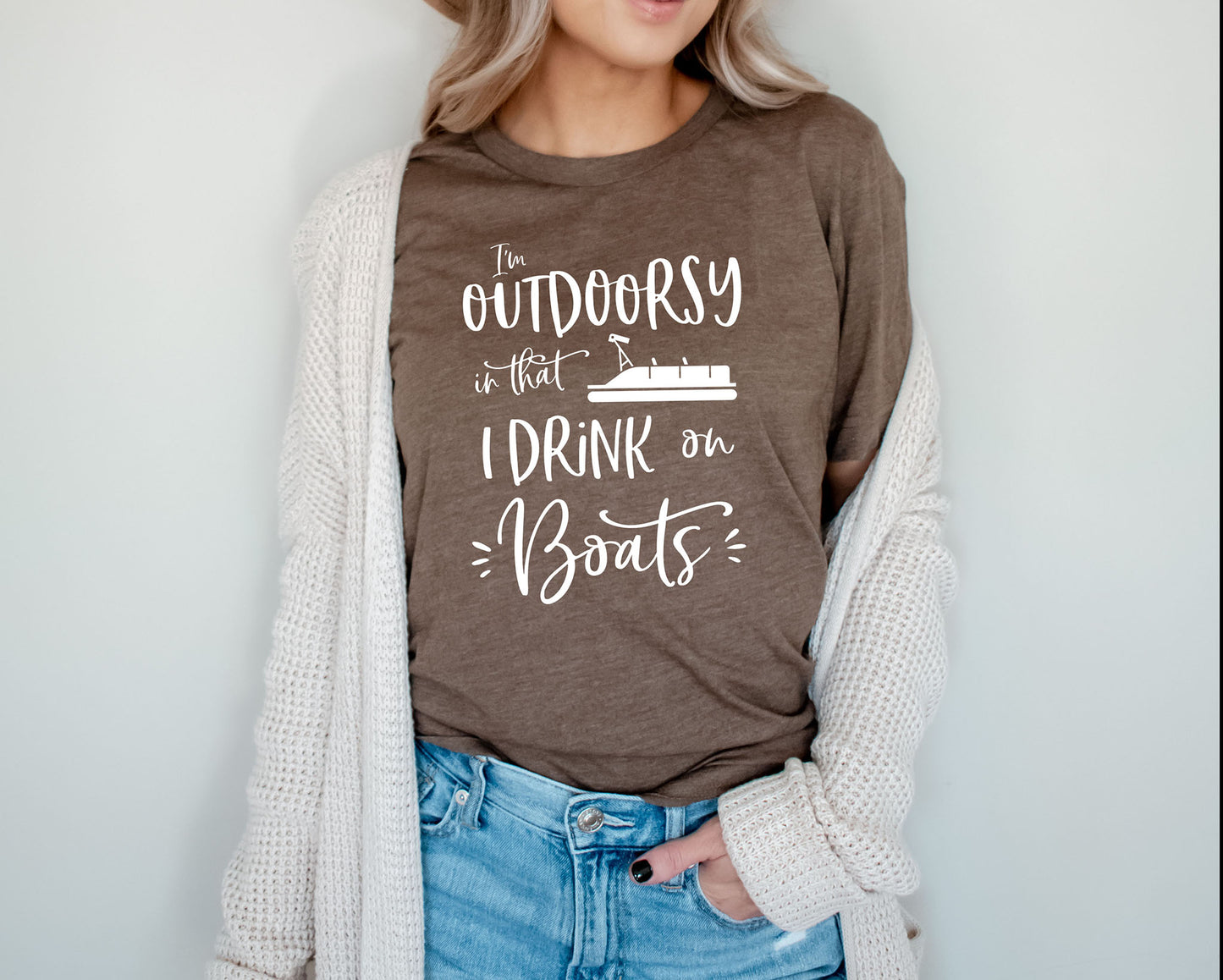 I Drink On Boats T-Shirt