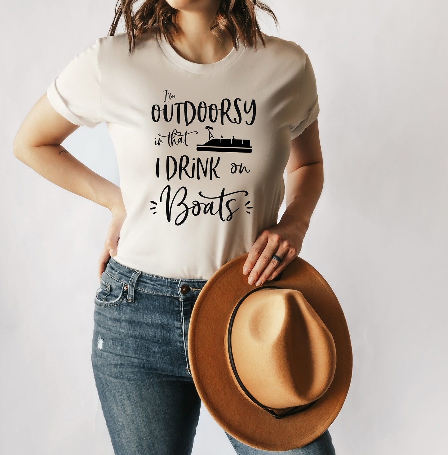 I Drink On Boats T-Shirt