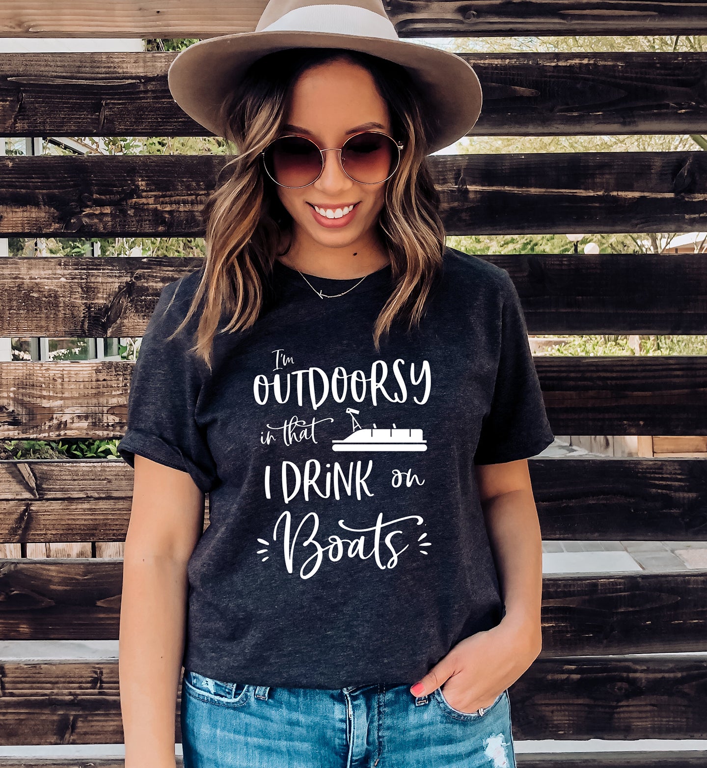 I Drink On Boats T-Shirt