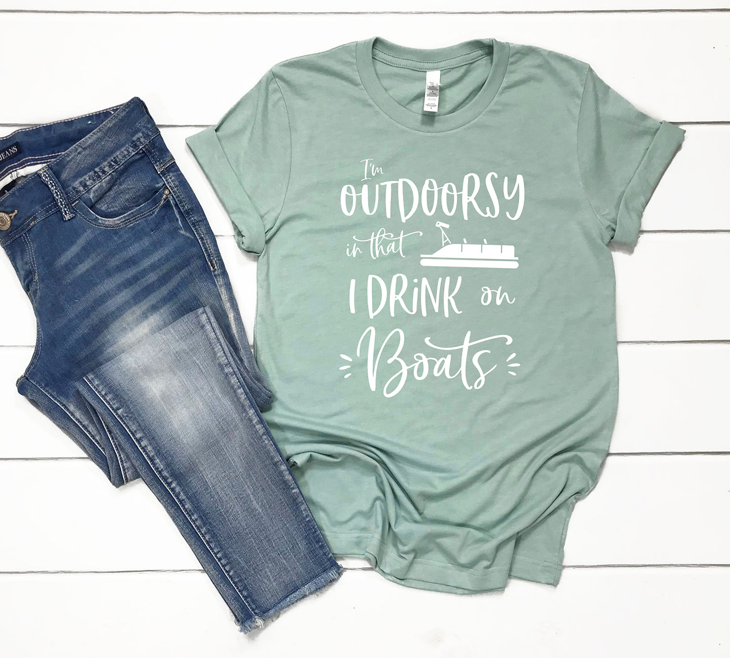 I Drink On Boats T-Shirt