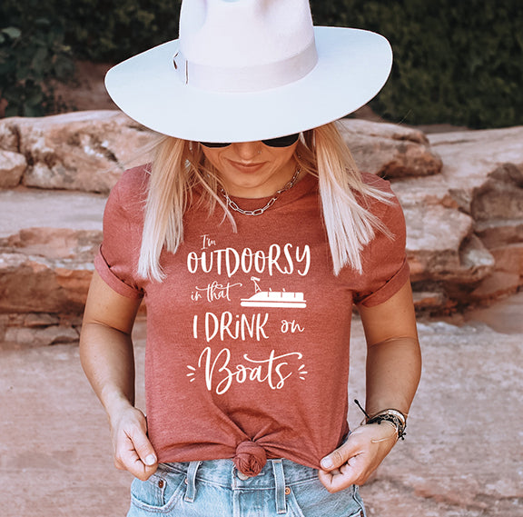 I Drink On Boats T-Shirt