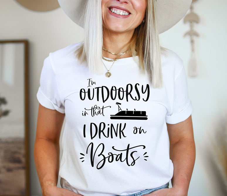 I Drink On Boats T-Shirt