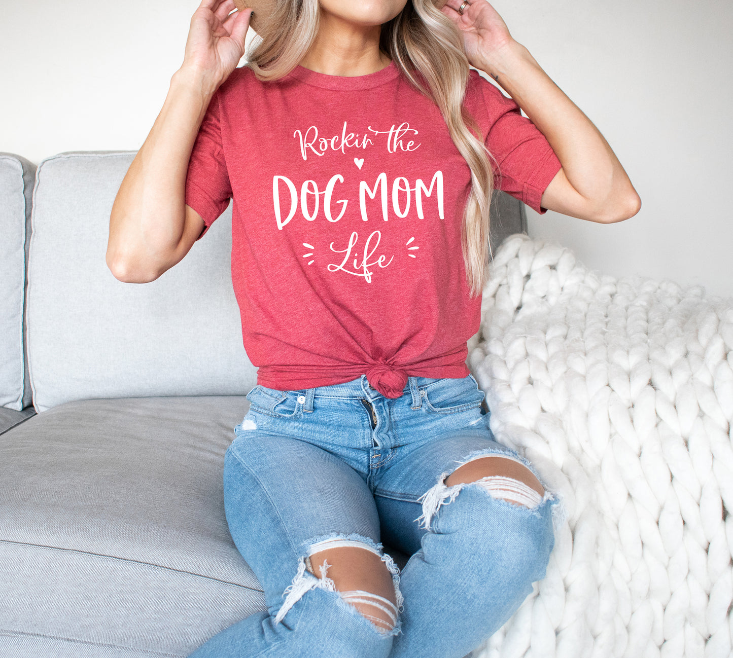 Rockin The Dog Mom Life T-Shirt