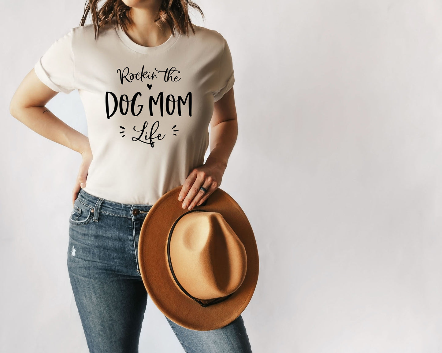Rockin The Dog Mom Life T-Shirt