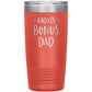 Badass Bonus Dad 20 oz Laser Etched Tumbler