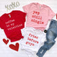 Valentine's Day Typewriter Quotes Matching Group Shirts