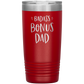 Badass Bonus Dad 20 oz Laser Etched Tumbler