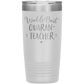 World's Best Quaran-Teacher 20 Oz Laser Etched Tumbler