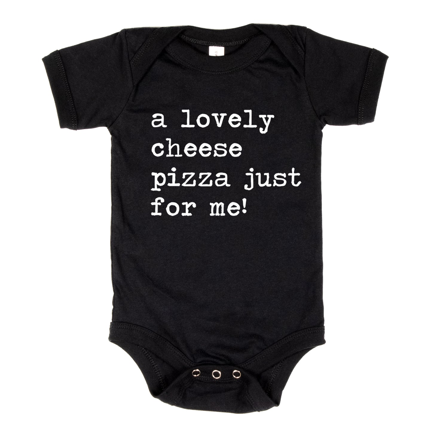 A Lovely Cheese Pizza Just For Me - Short Sleeve Kids Shirt