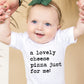 A Lovely Cheese Pizza Just For Me - Short Sleeve Kids Shirt