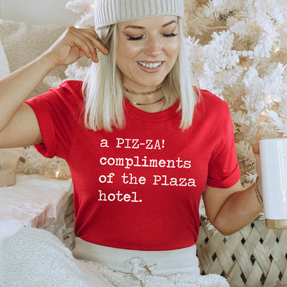 A Pizza Compliments of The Plaza Hotel Unisex Tee