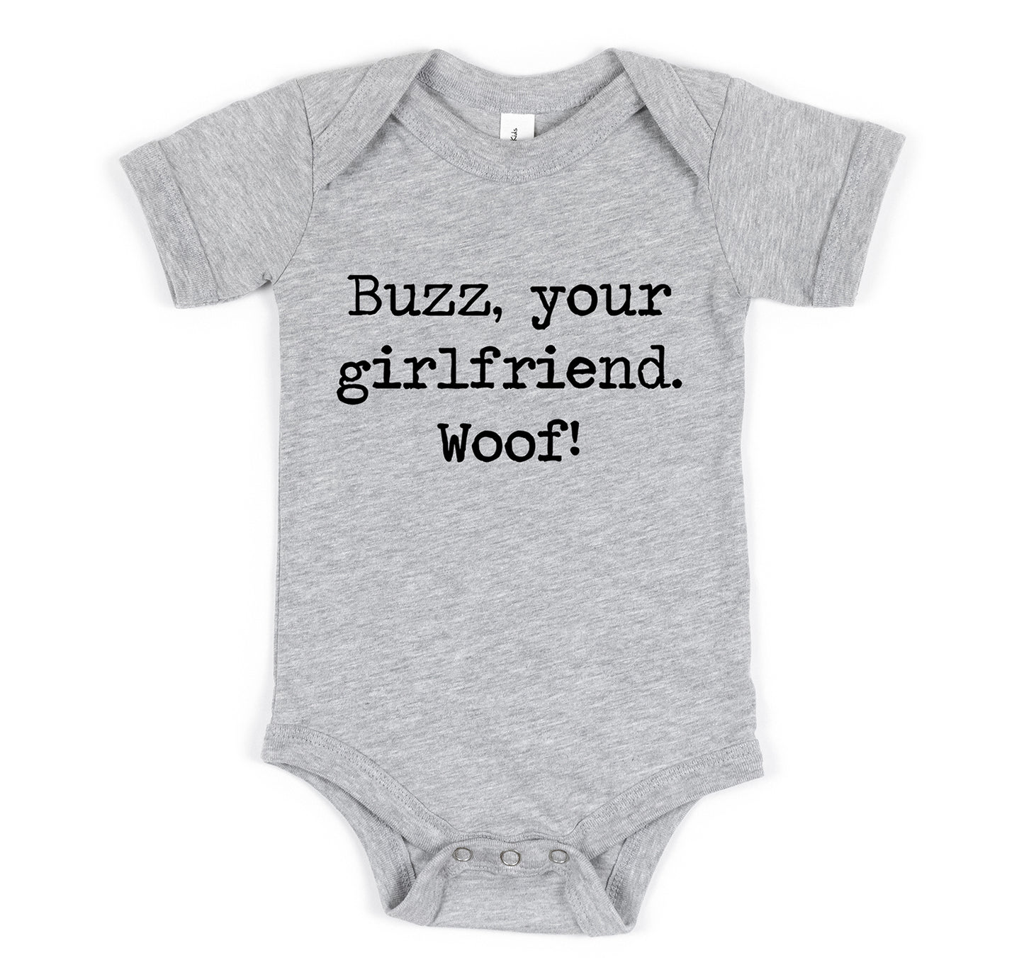 Buzz Your Girlfriend Woof - Short Sleeve Kids Shirt