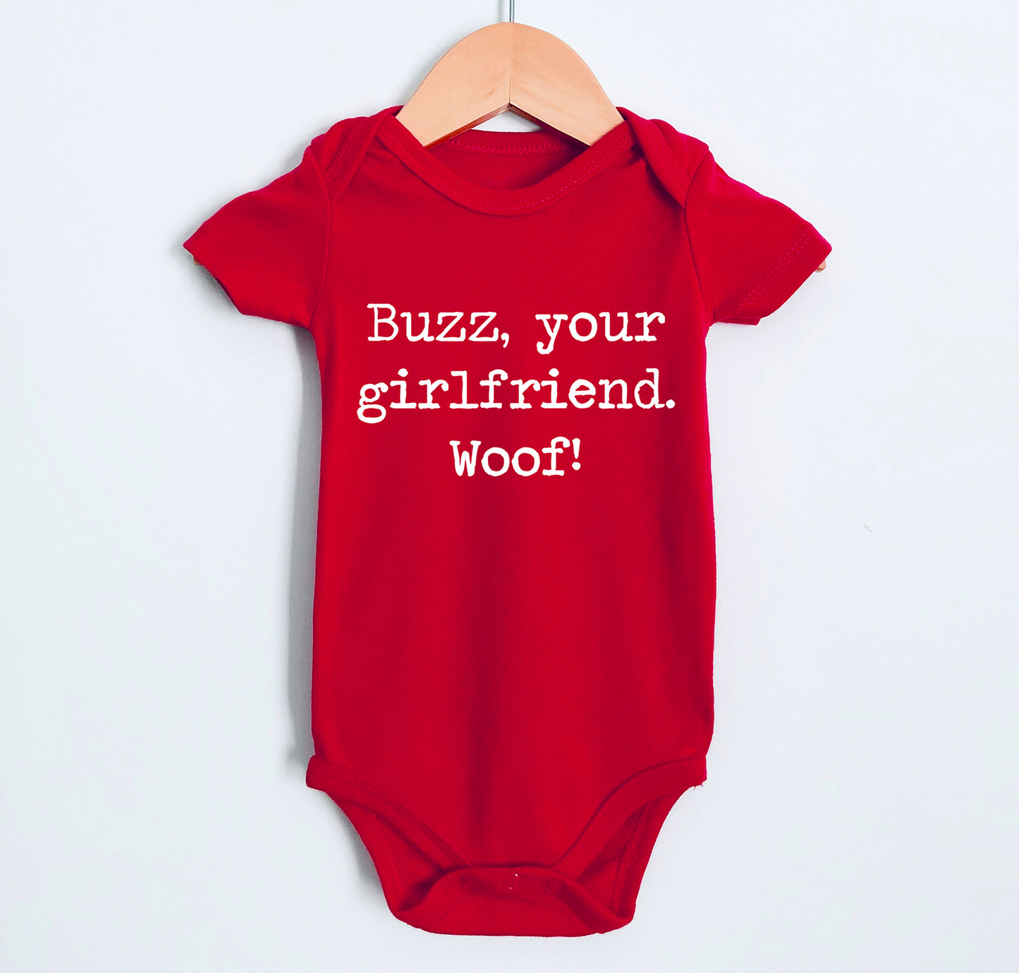 Buzz Your Girlfriend Woof - Short Sleeve Kids Shirt