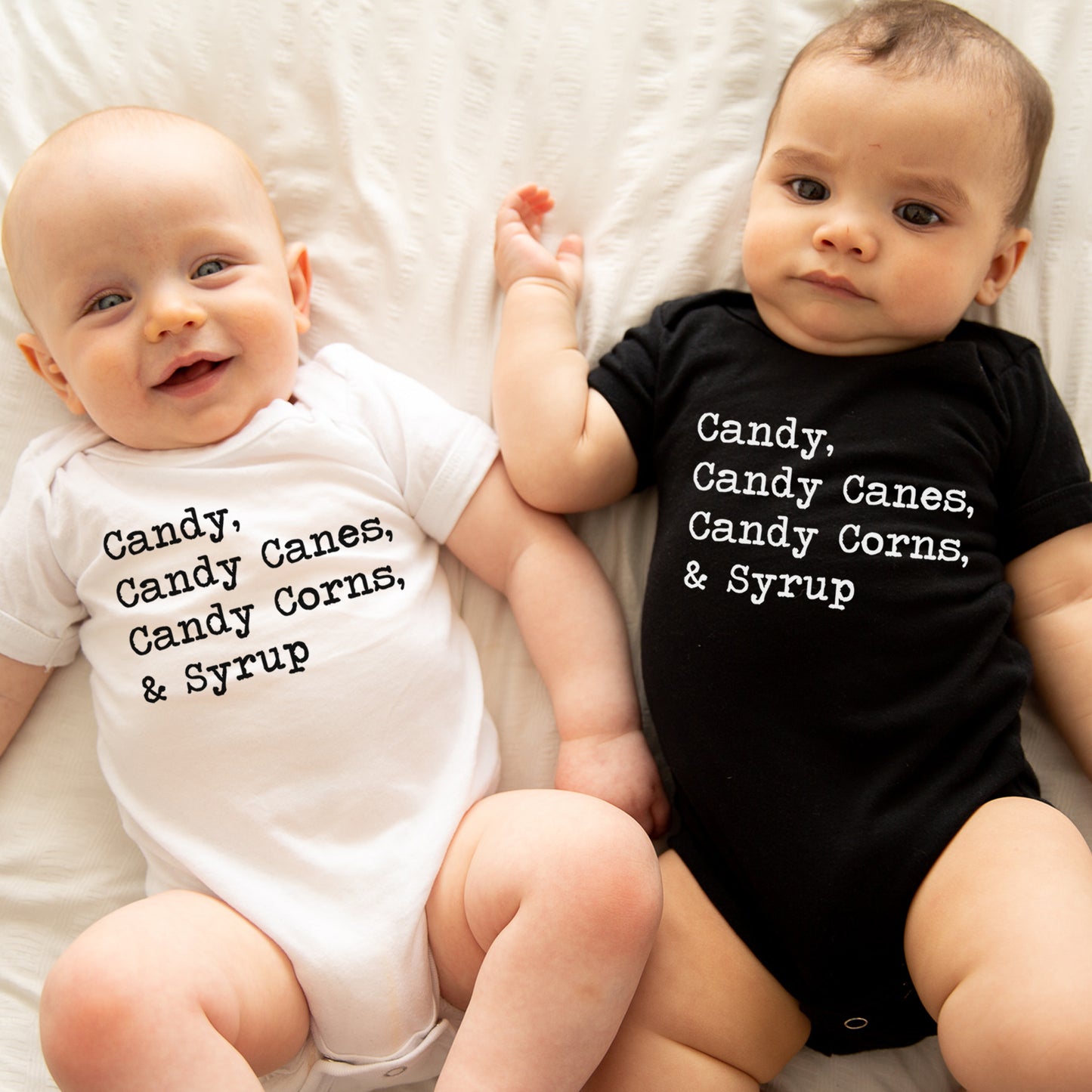 Candy, Candy Canes, Candy Corns & Syrup - Short Sleeve Kids Shirt