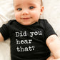 Did You Hear That - Short Sleeve Kids Shirt