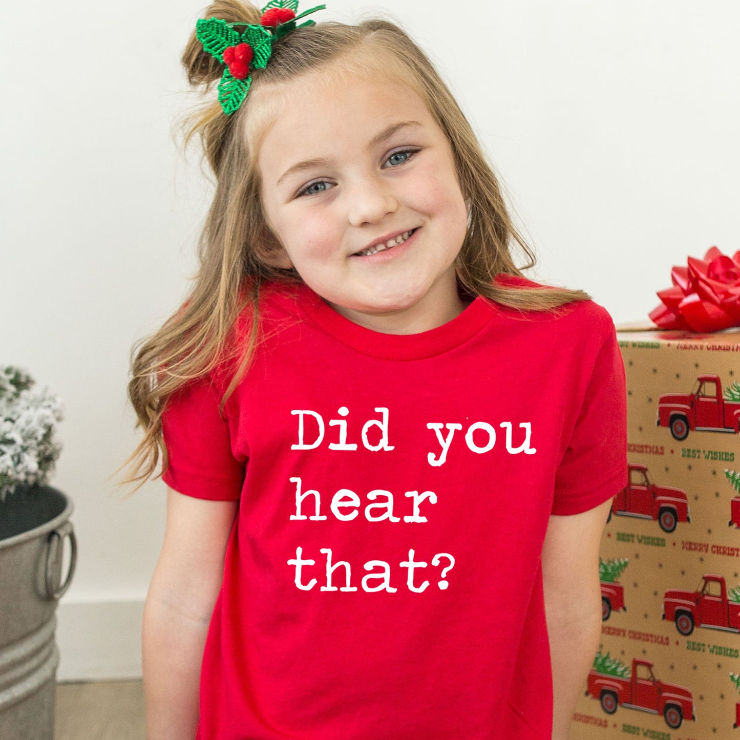 Did You Hear That - Short Sleeve Kids Shirt