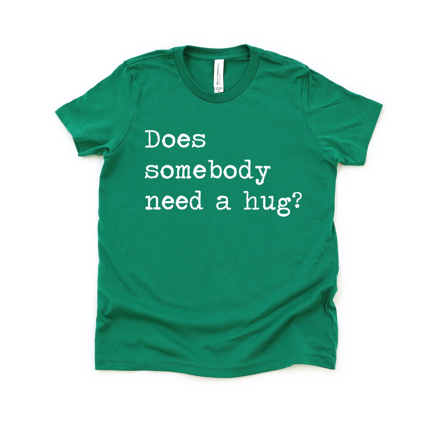 Does Somebody Need A Hug - Short Sleeve Kids Shirt