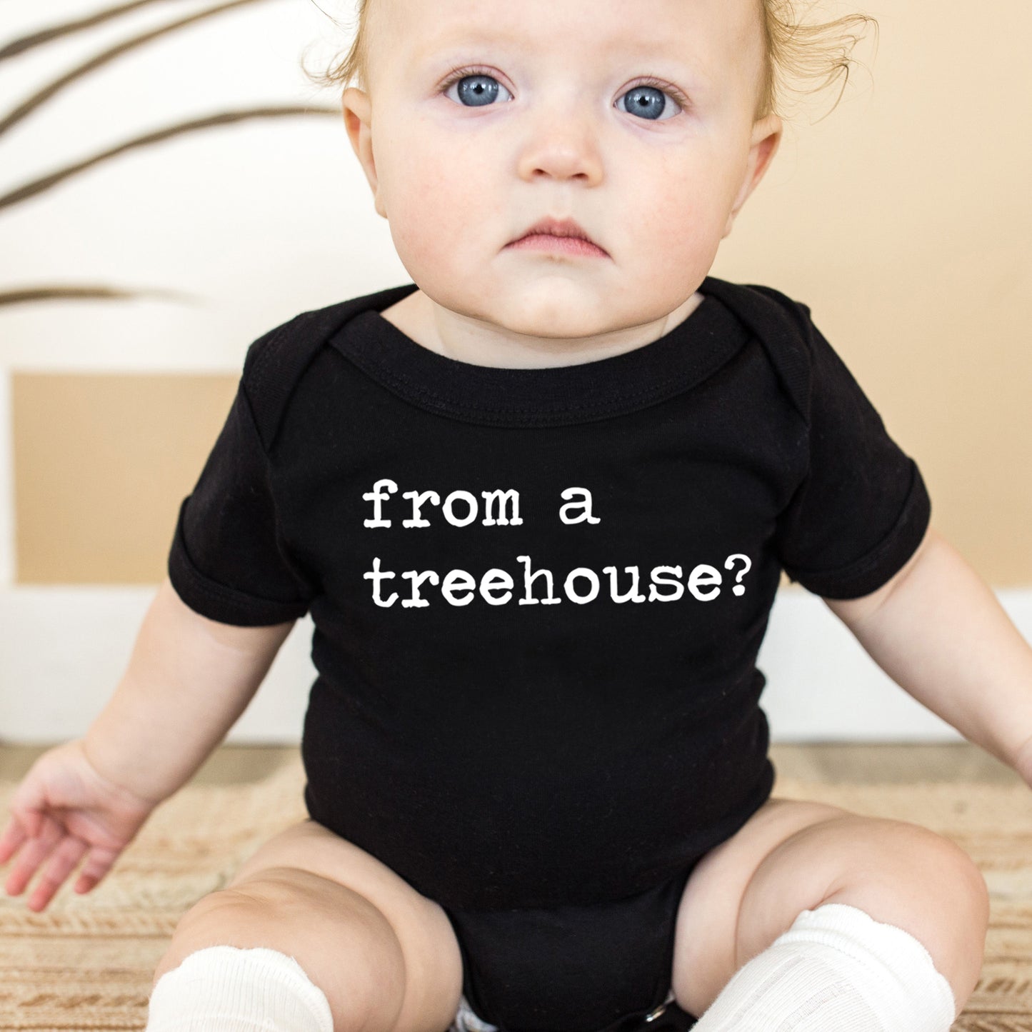 From A Treehouse - Short Sleeve Kids Shirt