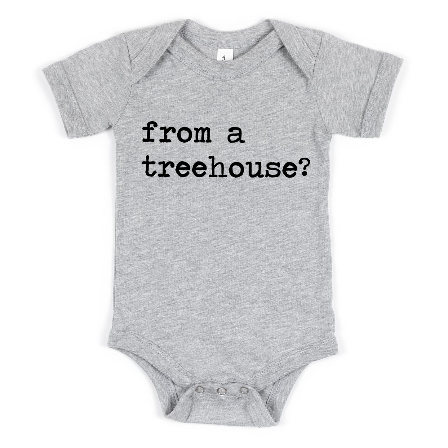 From A Treehouse - Short Sleeve Kids Shirt