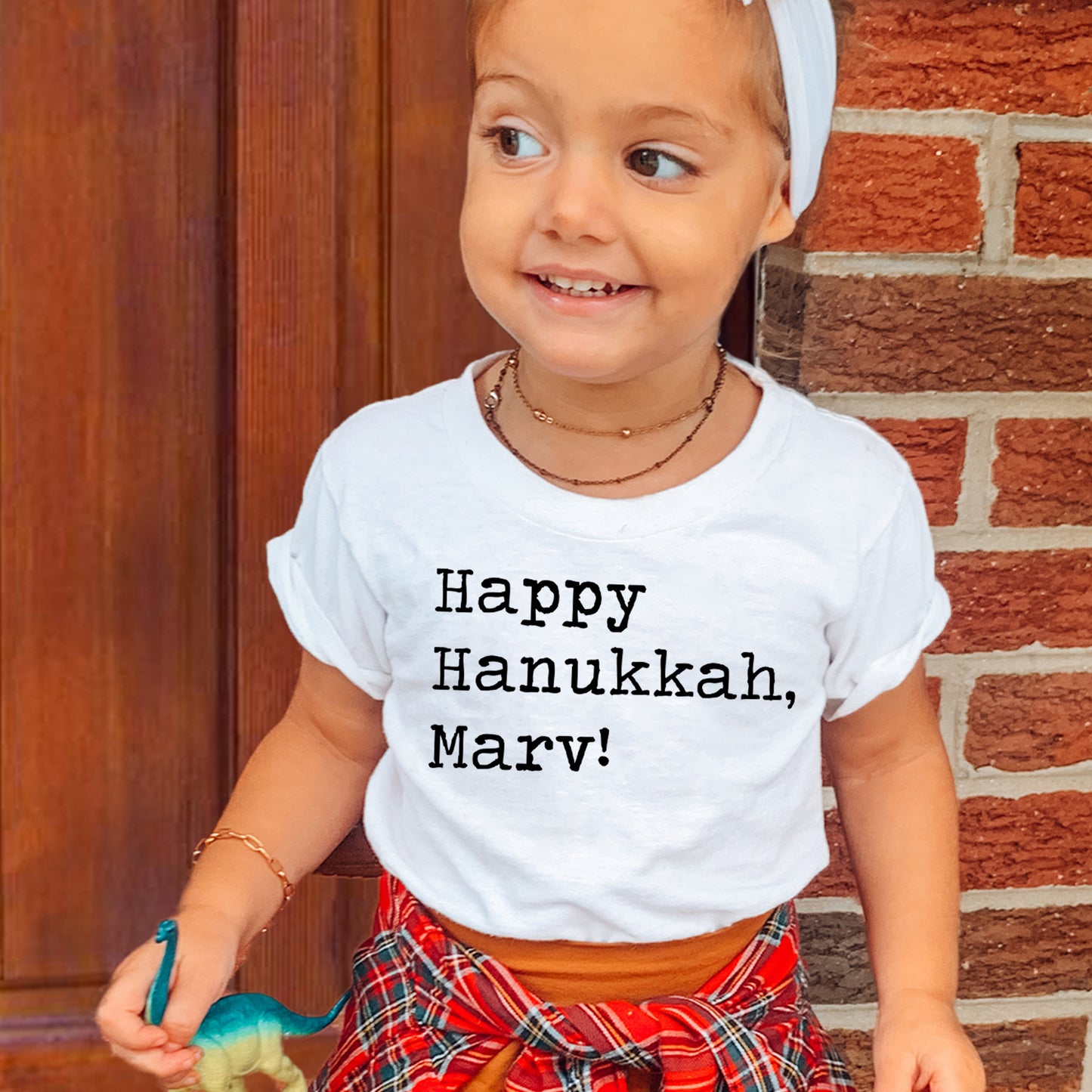 Happy Hanukkah Marv - Short Sleeve Kids Shirt