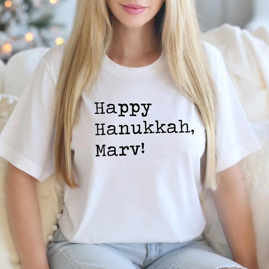 Happy Hanukkah Marv Unisex Tee