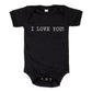 I LOVE YOU - Short Sleeve Kids Shirt