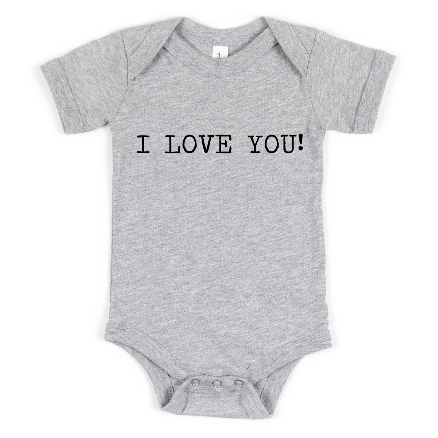 I LOVE YOU - Short Sleeve Kids Shirt