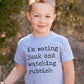 I'm Eating Junk and Watching Rubbish - Short Sleeve Kids Shirt