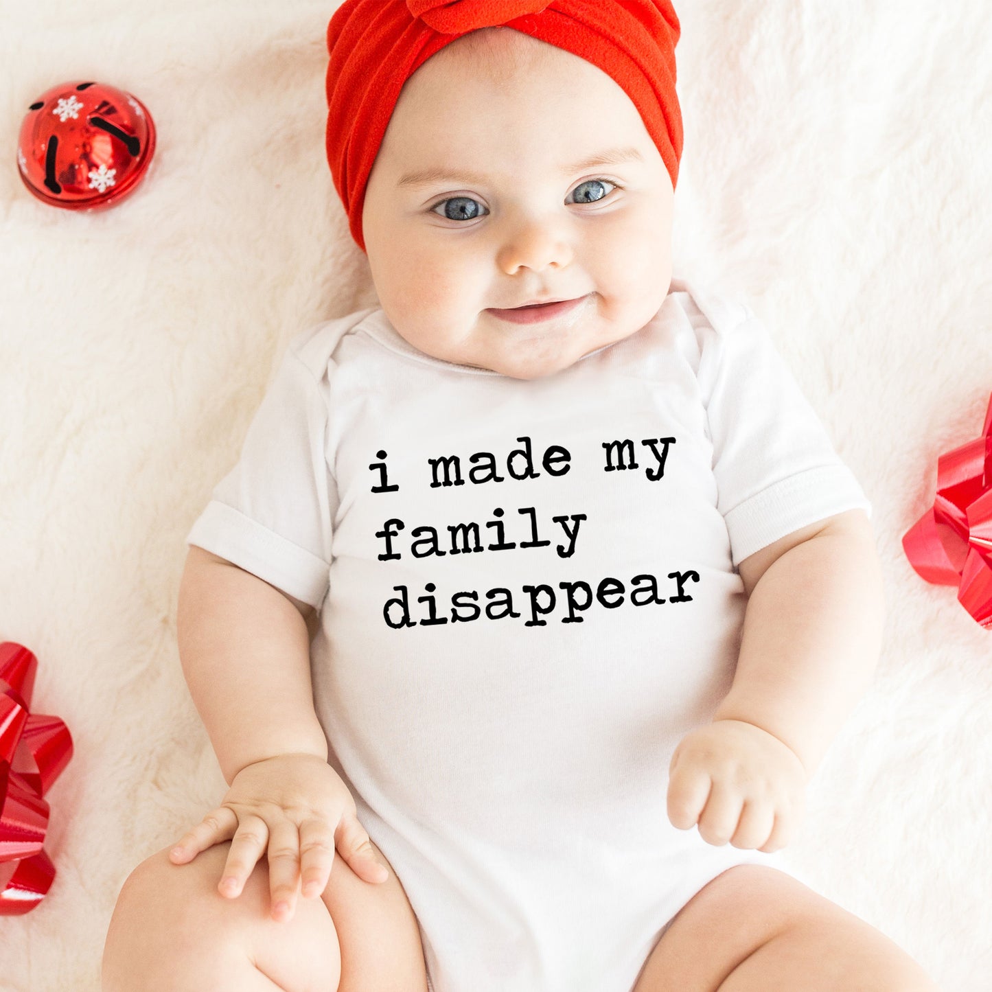 I Made My Family Disappear - Short Sleeve Kids Shirt