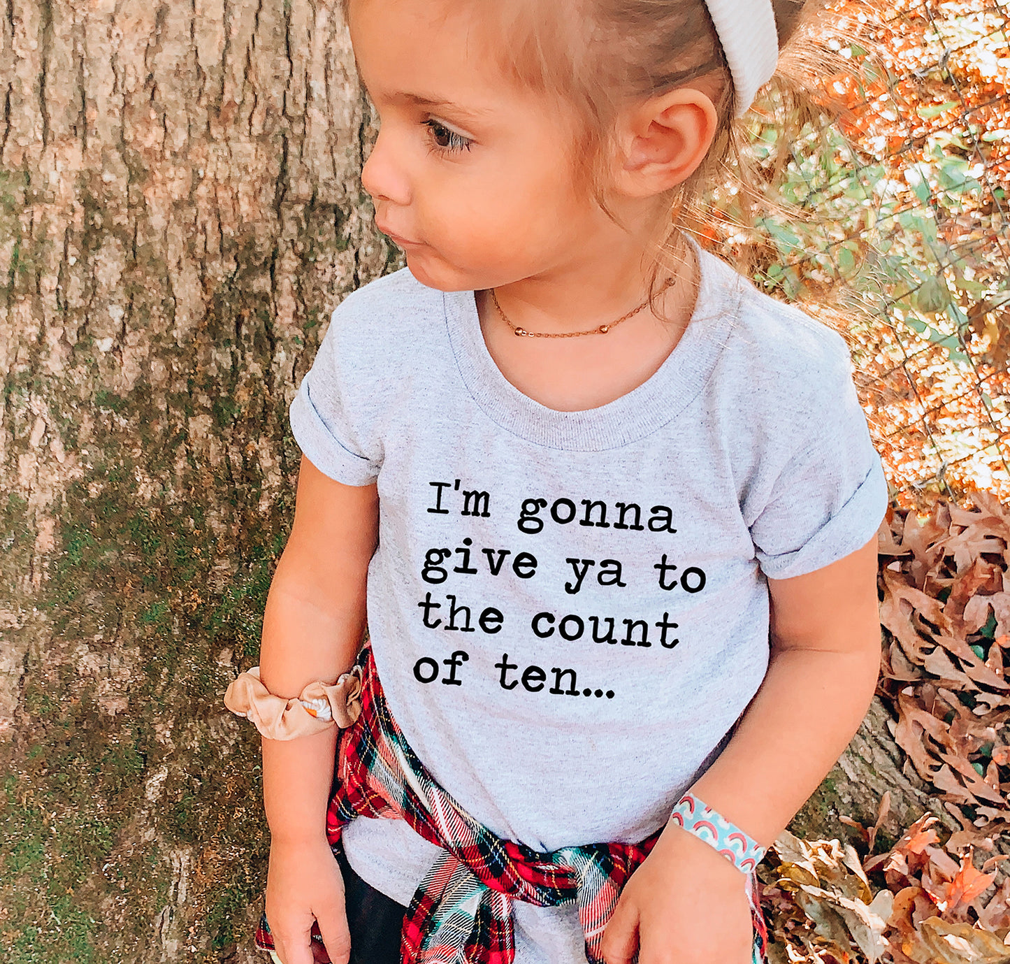 I'm Gonna Give Ya To The Count of Ten - Short Sleeve Kids Shirt