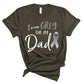 I Wear Grey For My Dad Brain Cancer Awareness Unisex T-Shirt